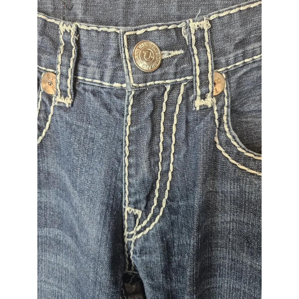 True Religion Men's World Tour Billy Super T Denim Jeans Made in USA 34x32